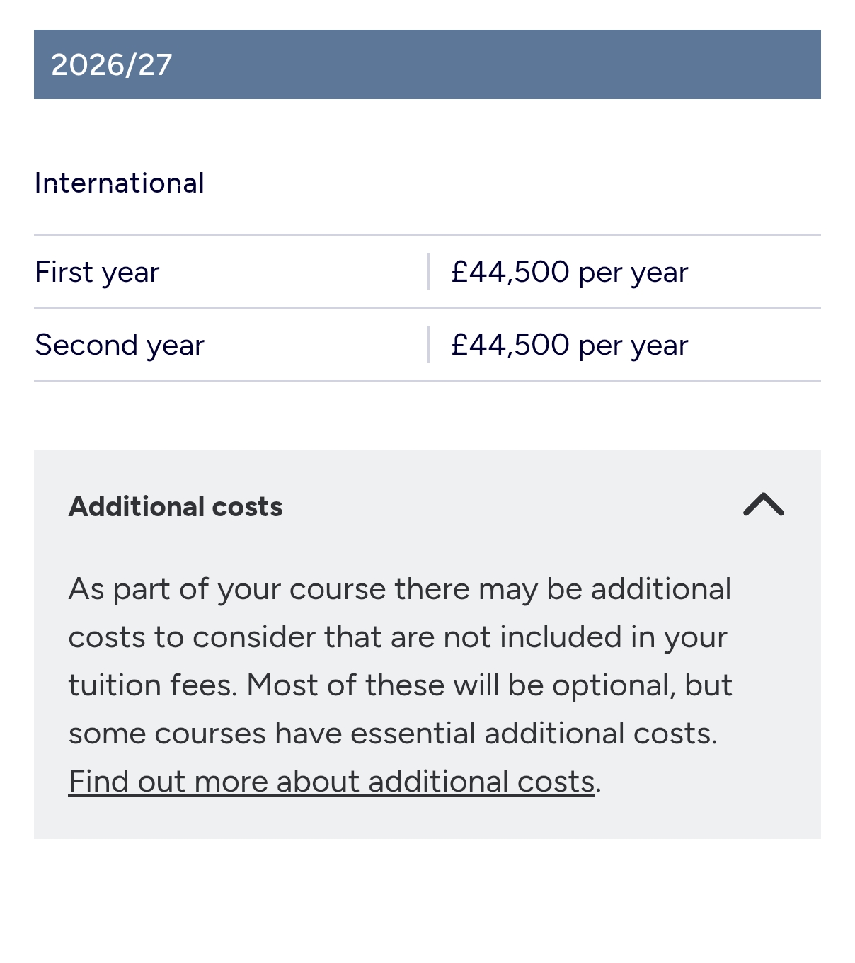 My school tuition